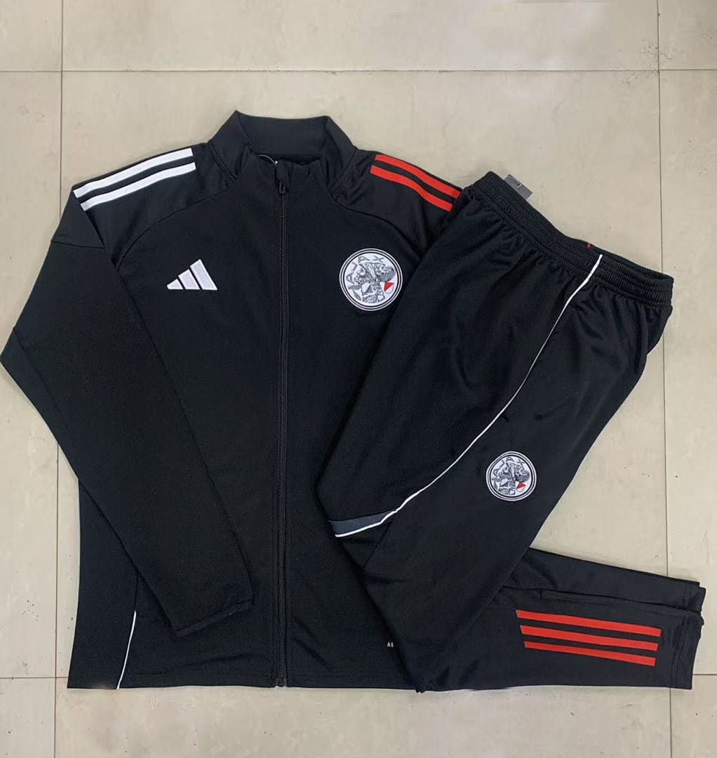 Ajax 25/26 Chaqueta Niño · Negro