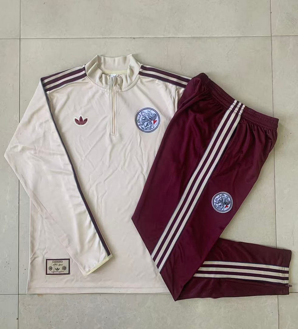 Ajax 25/26 Sudadera Niño · Beige