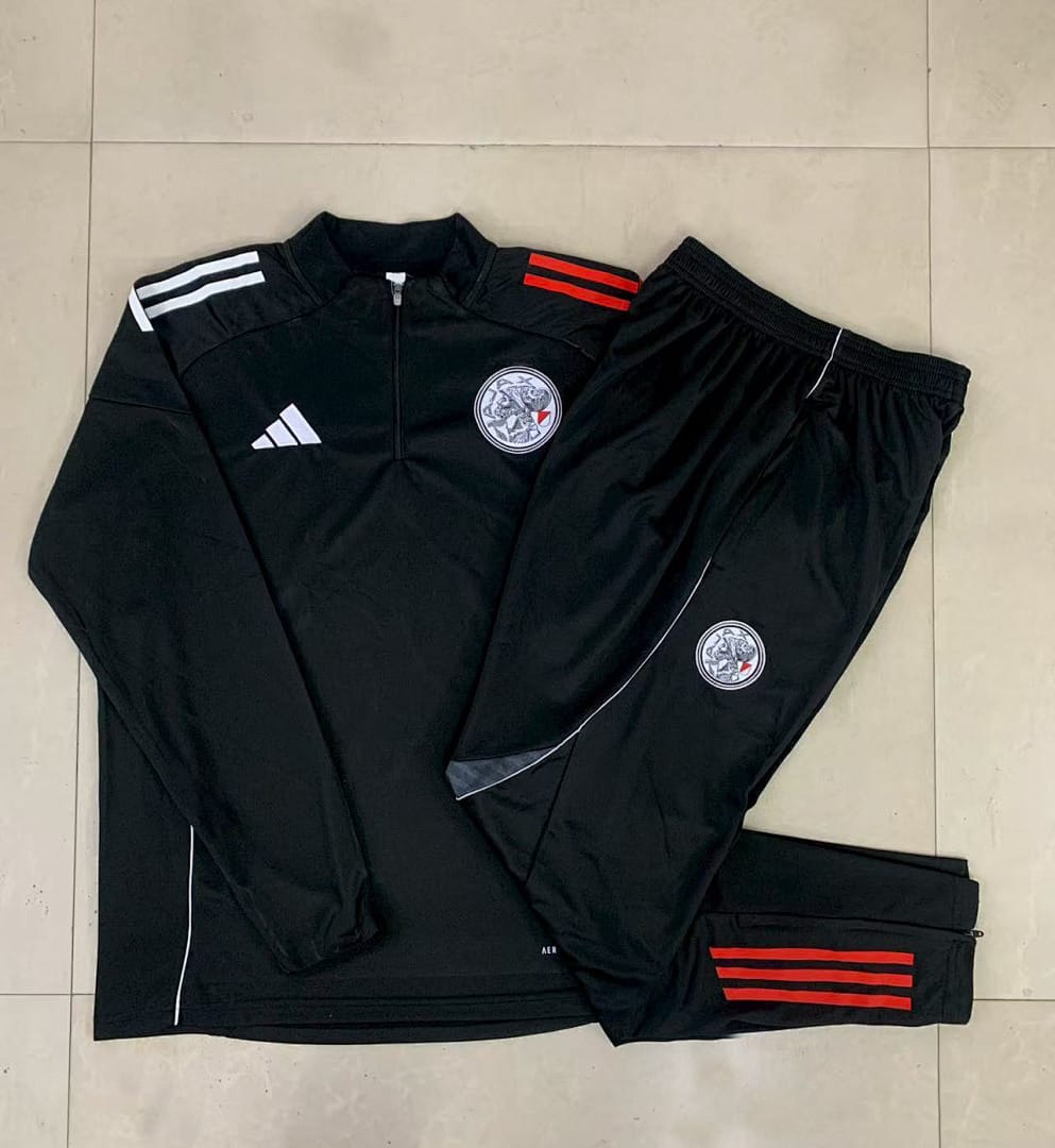 Ajax 25/26 Sudadera Niño · Negro
