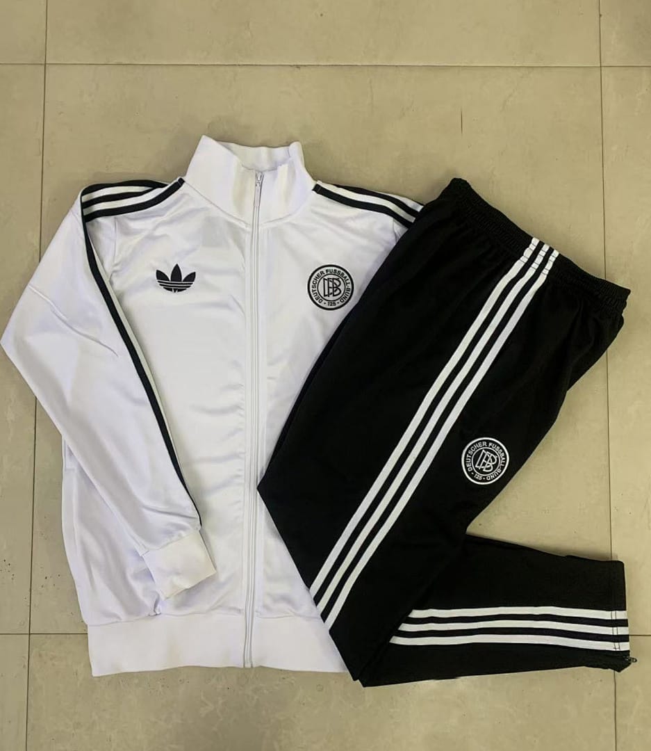 Alemania 25/26 Chaqueta Niño · Blanco · 125 Aniversario