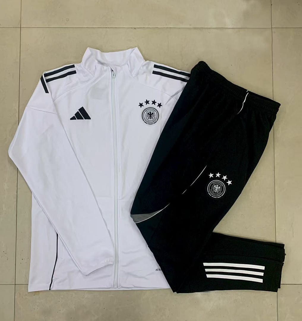Alemania 25/26 Chaqueta Niño · Blanco