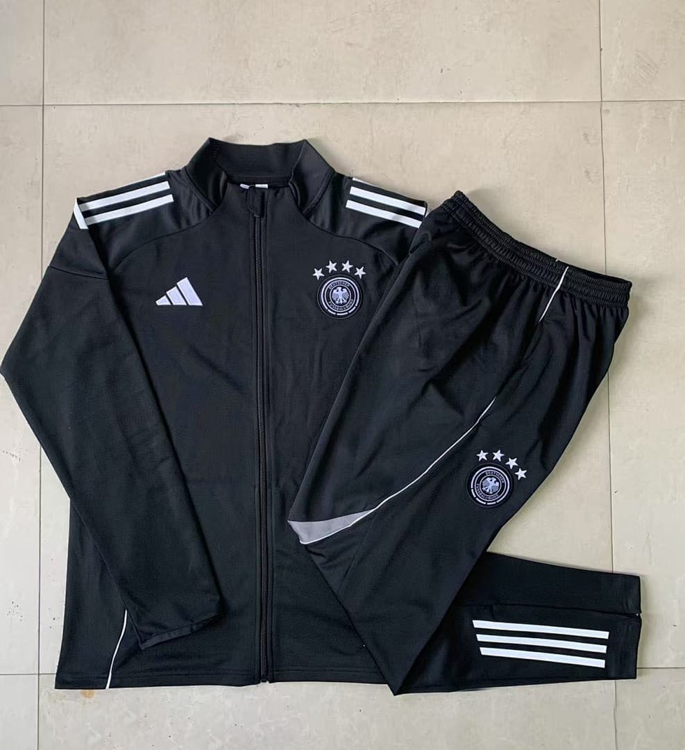 Alemania 25/26 Chaqueta Niño · Negro