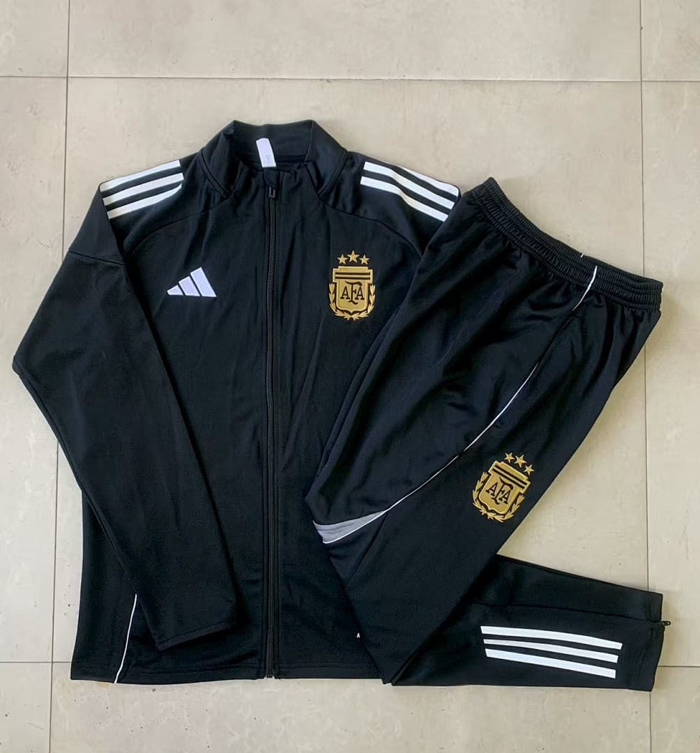 Argentina 25/26 Chaqueta Niño · Negro