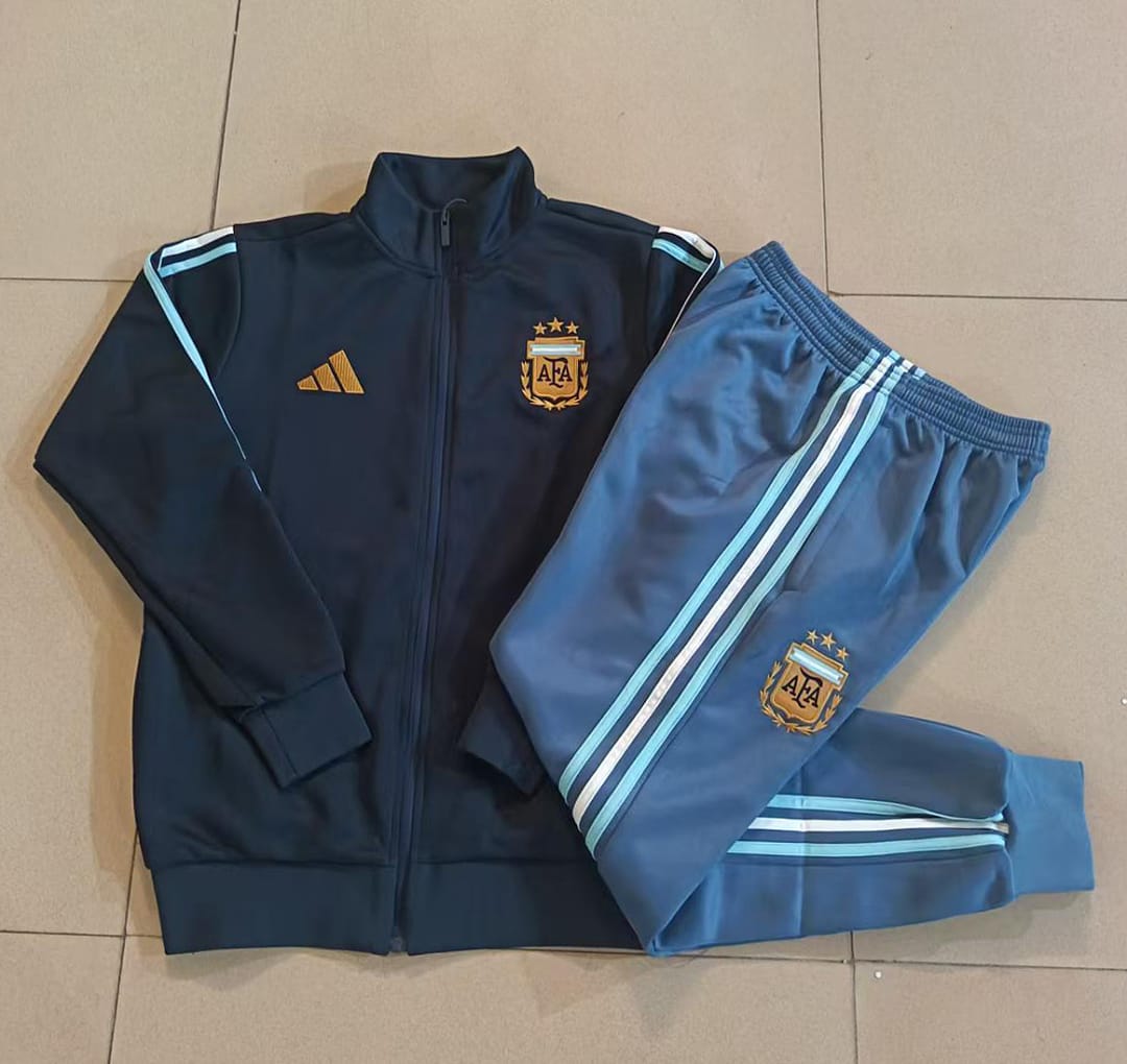 Argentina 26/27 Chaqueta Niño · Azul Rey · Tres Rayas Azul y Blanco