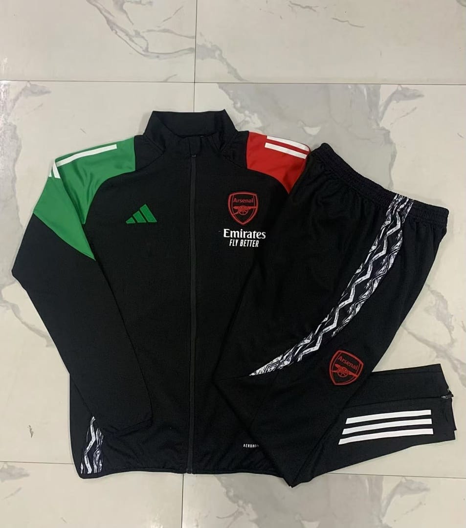 Arsenal 24/25 Chaqueta Niño · Negro