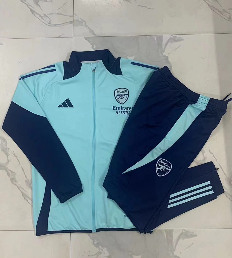 Arsenal 24/25 Chaqueta Niño · Verde Claro
