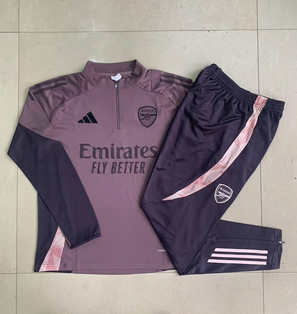 Arsenal 24/25 Sudadera Niño · Gris Morado