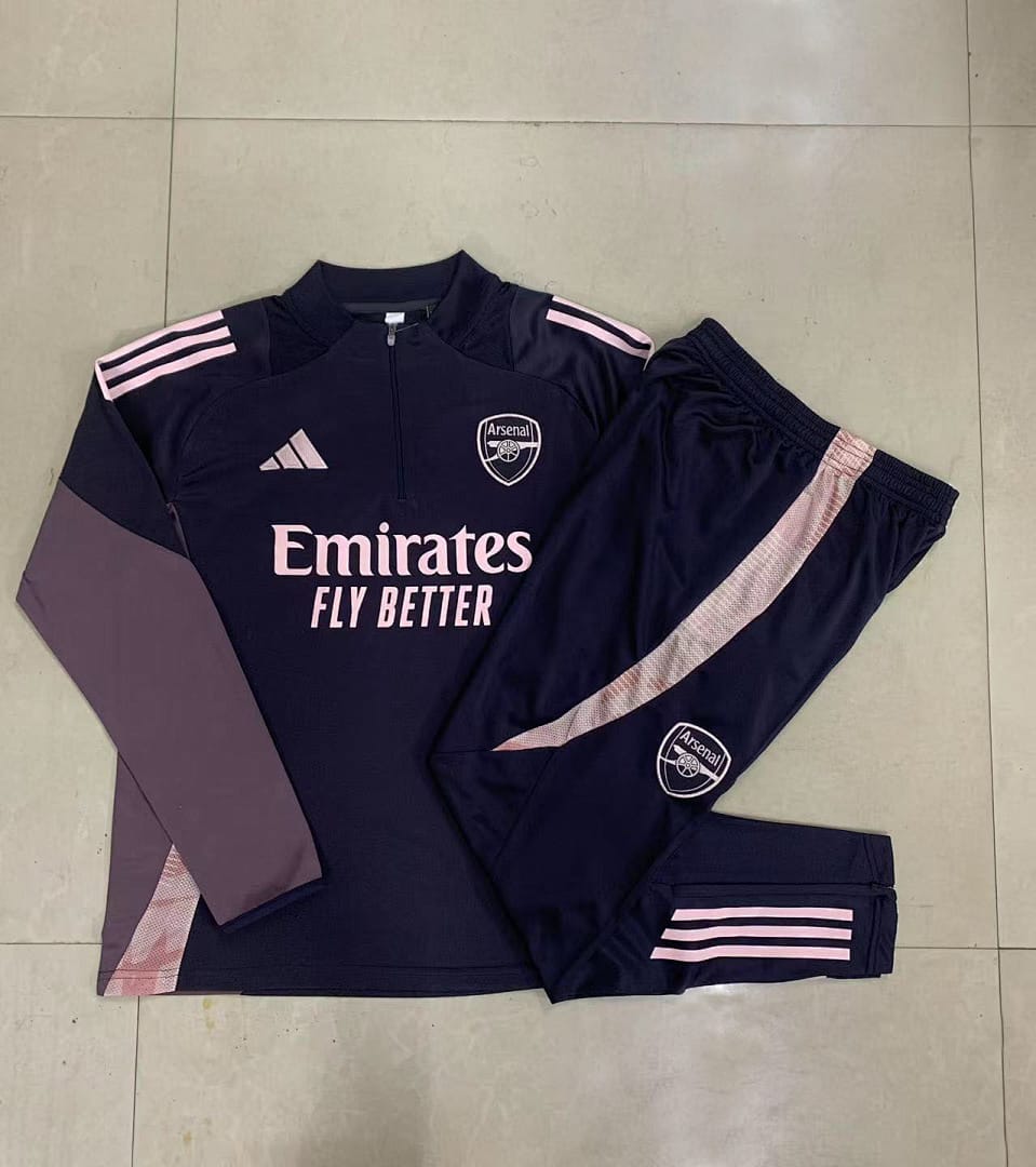 Arsenal 24/25 Sudadera Niño · Gris Oscuro