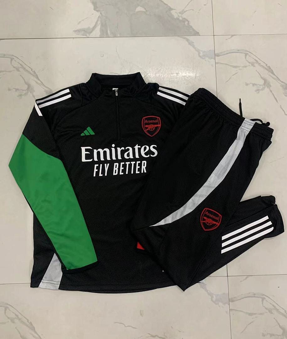 Arsenal 24/25 Sudadera Niño · Negro