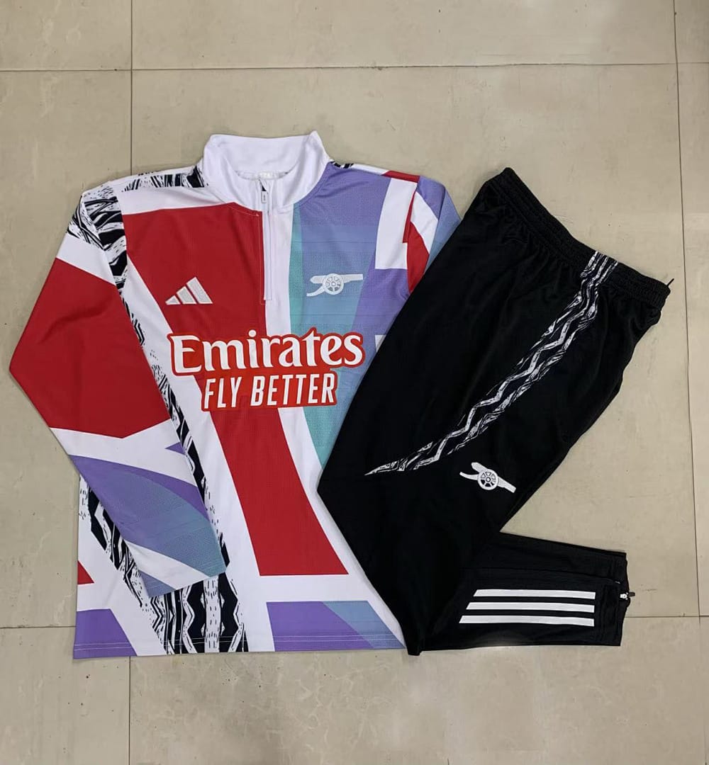 Arsenal 24/25 Sudadera Niño · Rojo, Blanco y Verde · Estampado