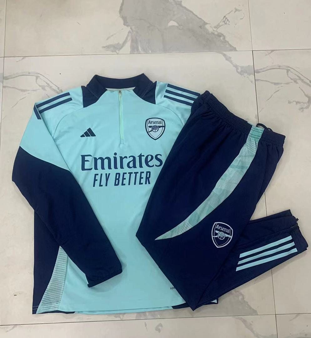 Arsenal 24/25 Sudadera Niño · Verde Claro