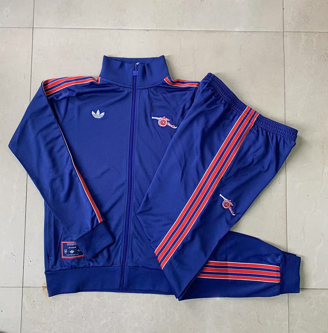 Arsenal 25/26 Chaqueta Niño · Azul · Retro