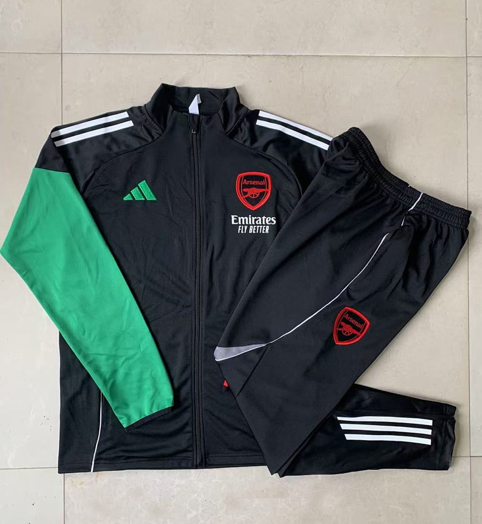 Arsenal 25/26 Chaqueta Niño · Negro