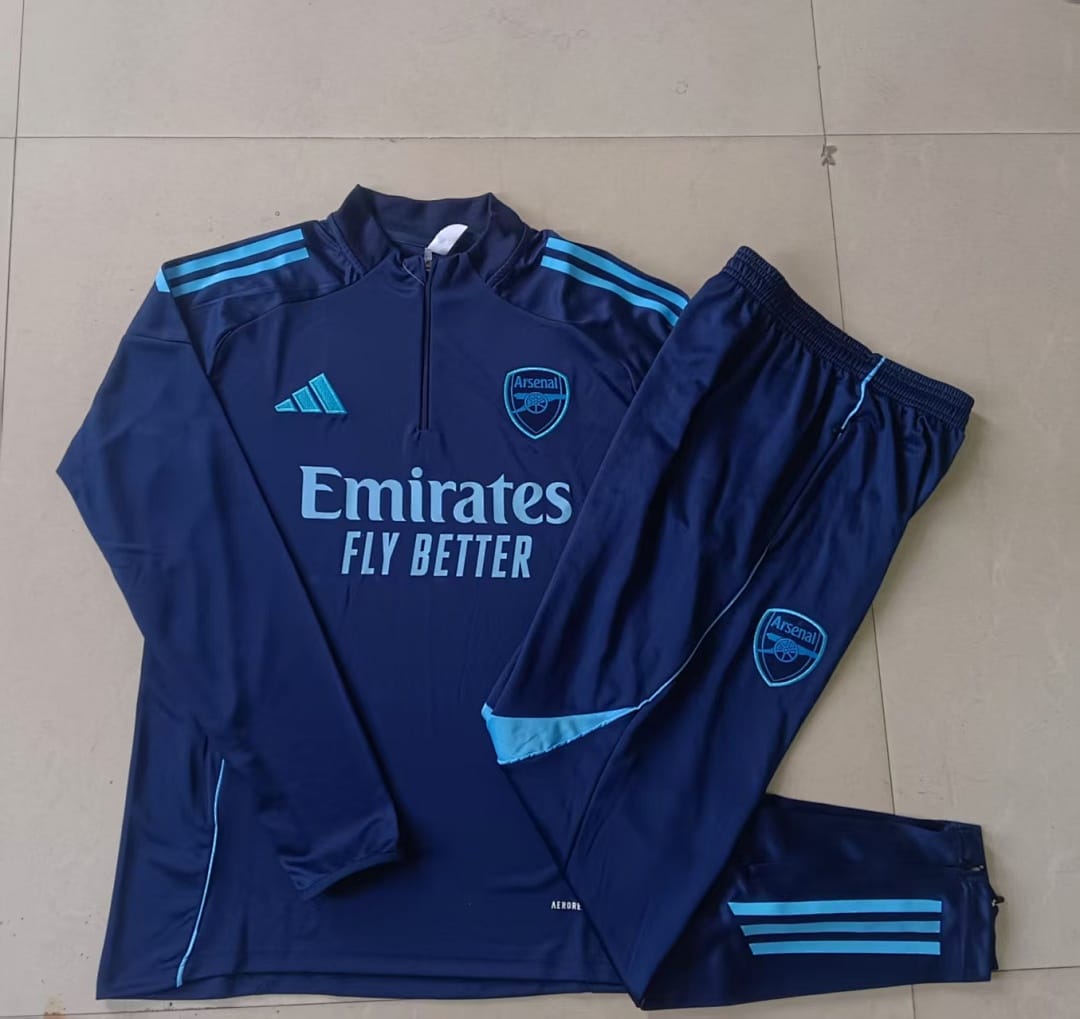 Arsenal 25/26 Sudadera Niño · Azul Rey