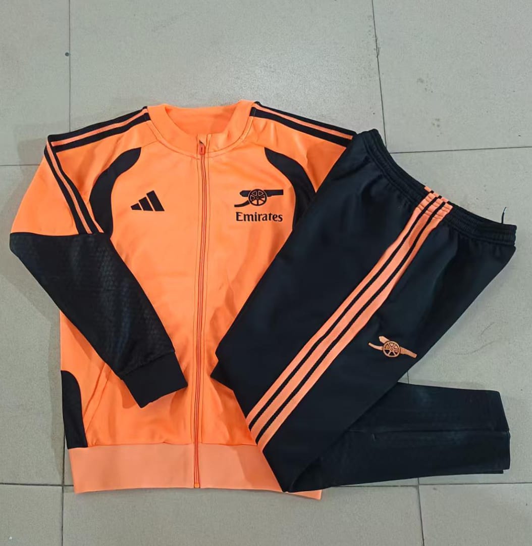 Arsenal 26/27 Chaqueta Niño · Naranja