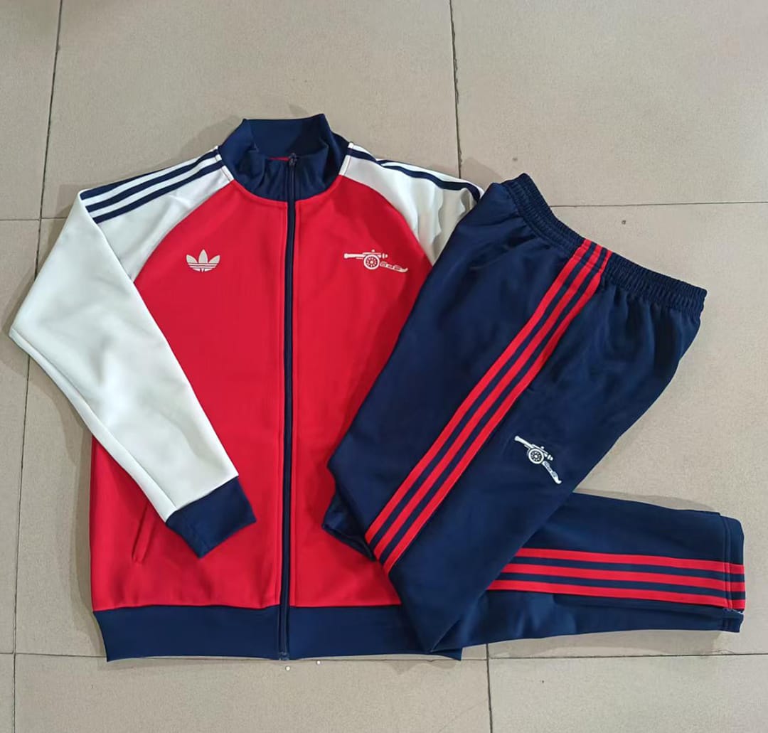 Arsenal 26/27 Chaqueta Niño · Rojo · Mangas Blanco