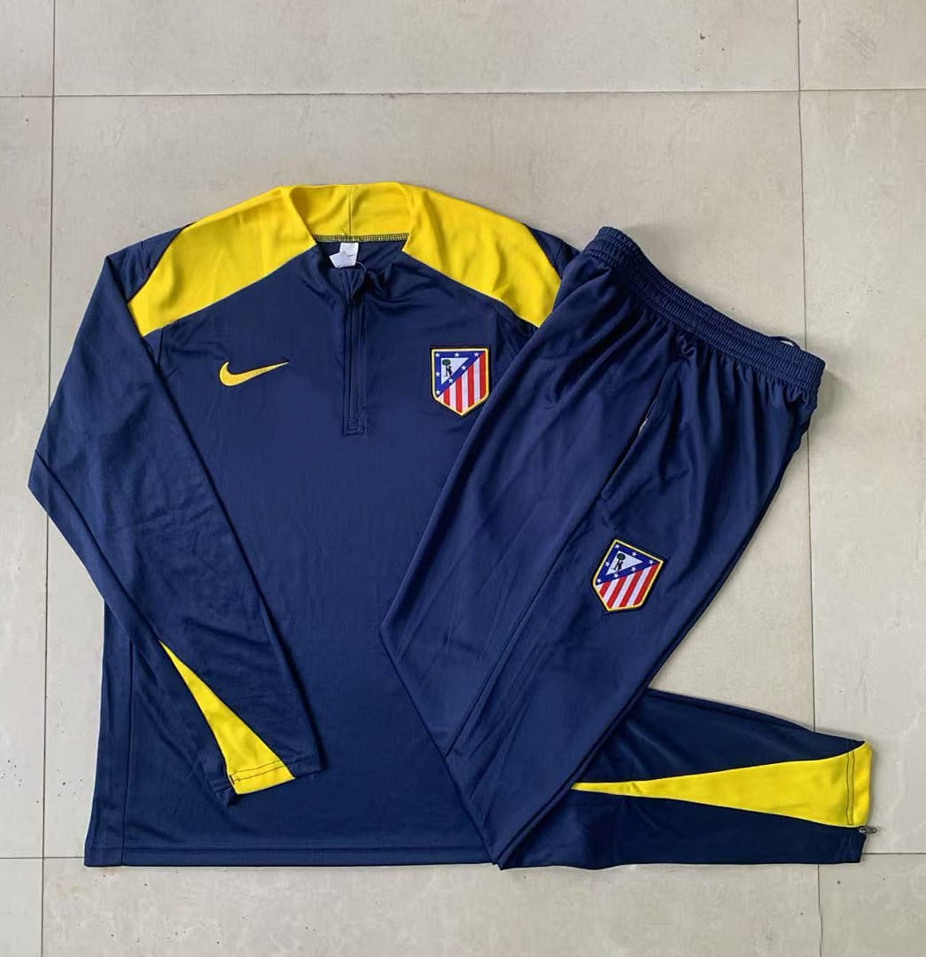 Atlético de Madrid 25/26 Sudadera Niño · Azul Rey