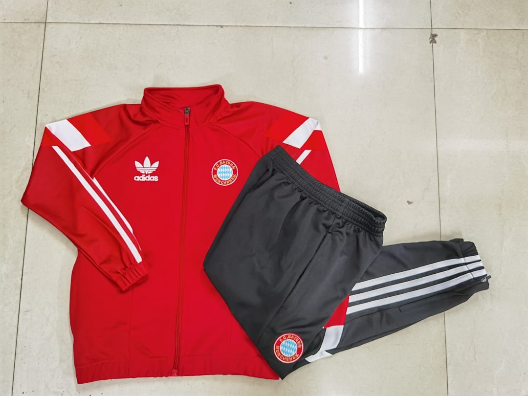 Bayern Múnich 24/25 Chaqueta Niño · Rojo · Retro