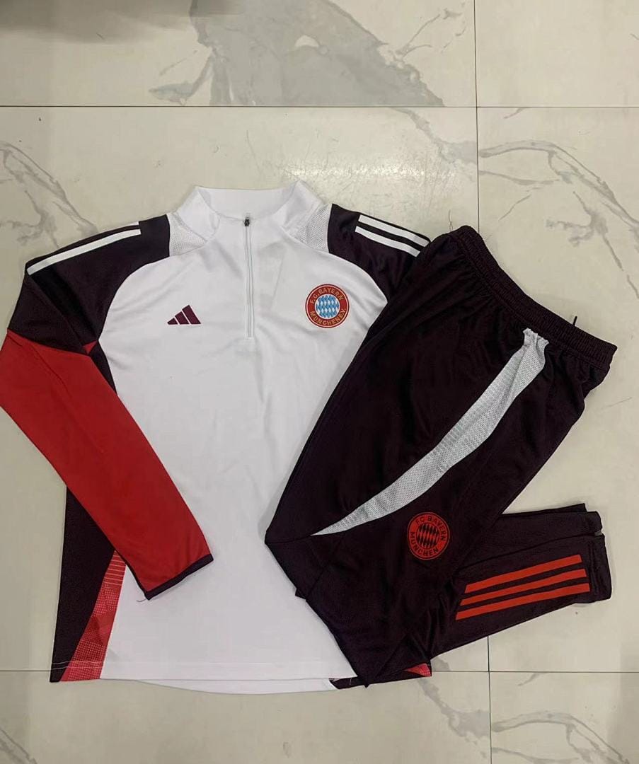 Bayern Múnich 24/25 Sudadera Niño · Blanco