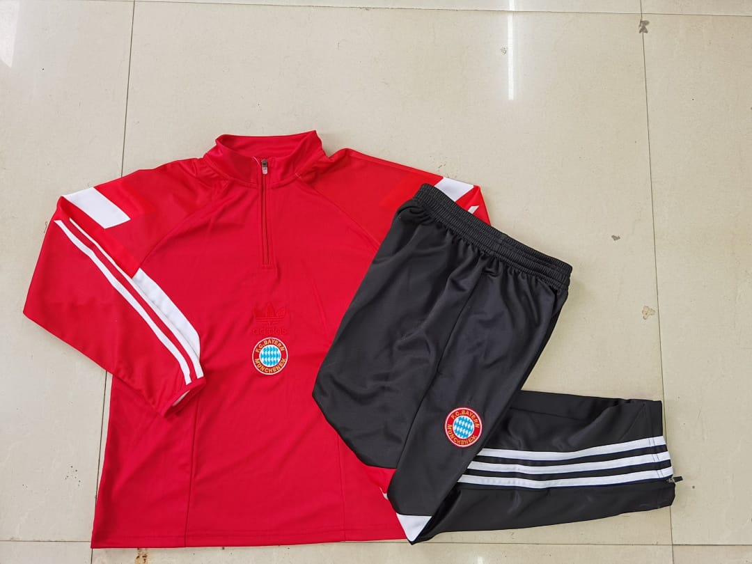 Bayern Múnich 24/25 Sudadera Niño · Rojo · Retro