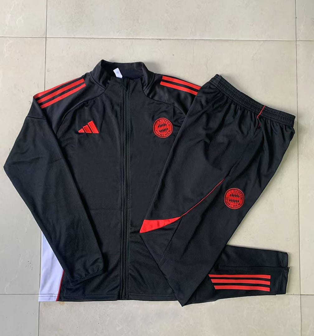 Bayern Múnich 25/26 Chaqueta Niño · Negro