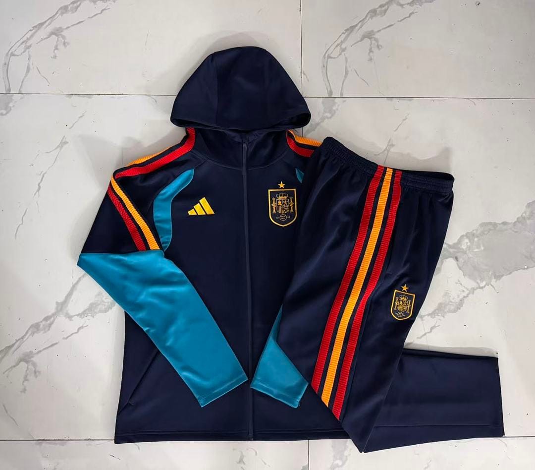España 26/27 Chaqueta con Capucha Niño · Azul Rey