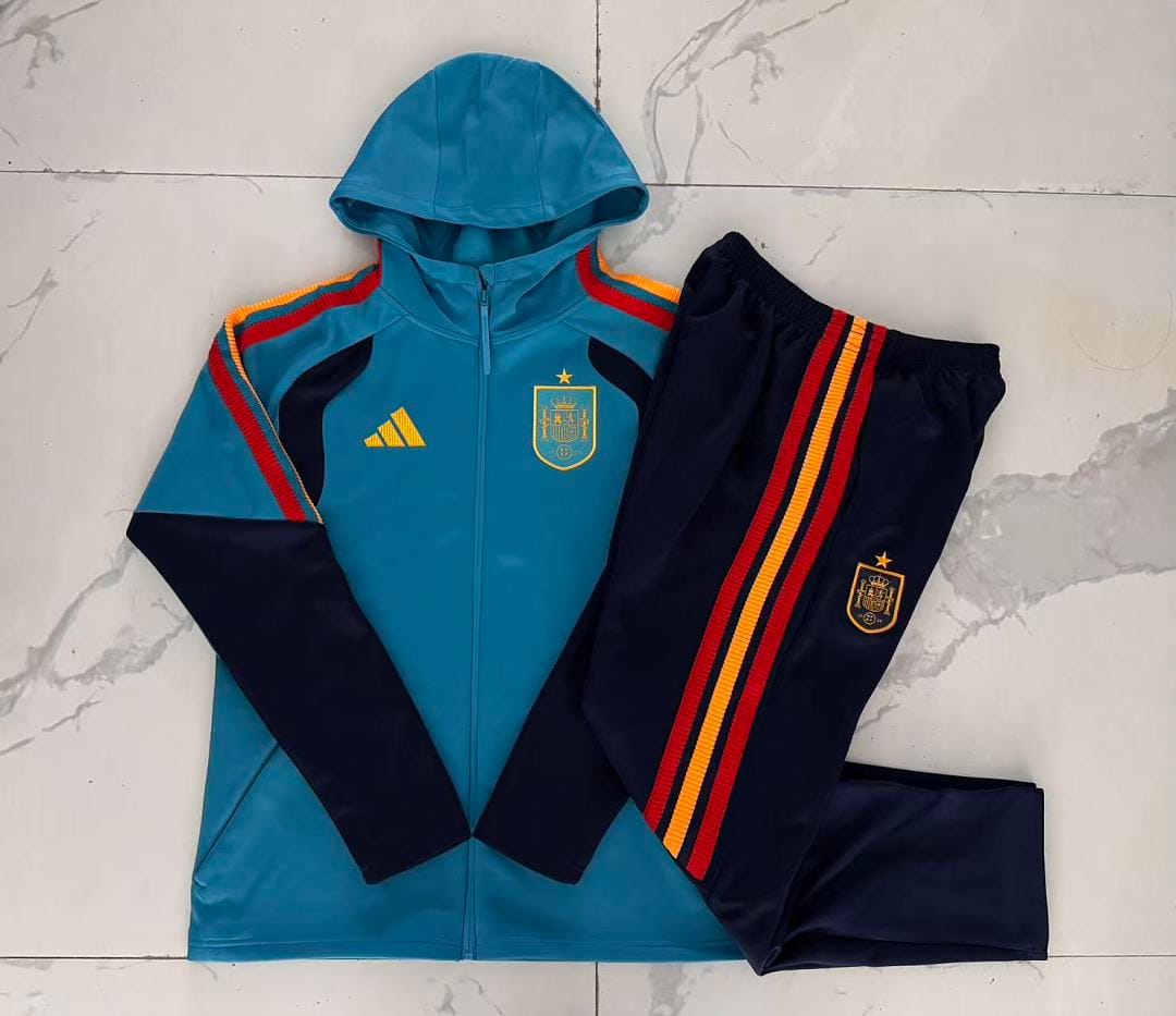 España 26/27 Chaqueta con Capucha Niño · Celeste