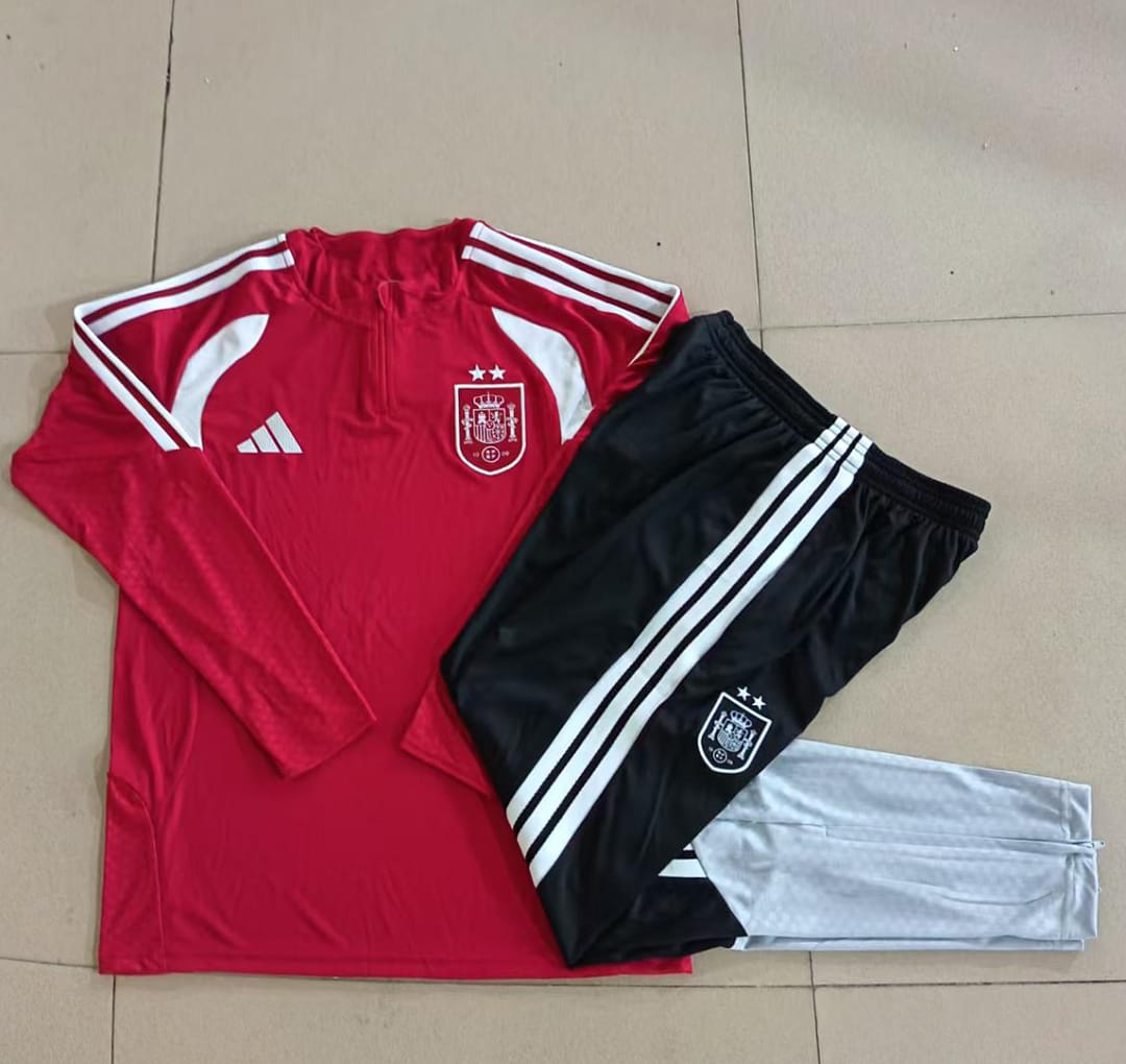 España 26/27 Sudadera Niño · Rojo · 2 Estrellas