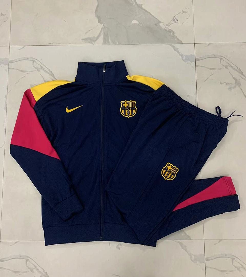 FC Barcelona 24/25 Chaqueta Niño · Azul Marino