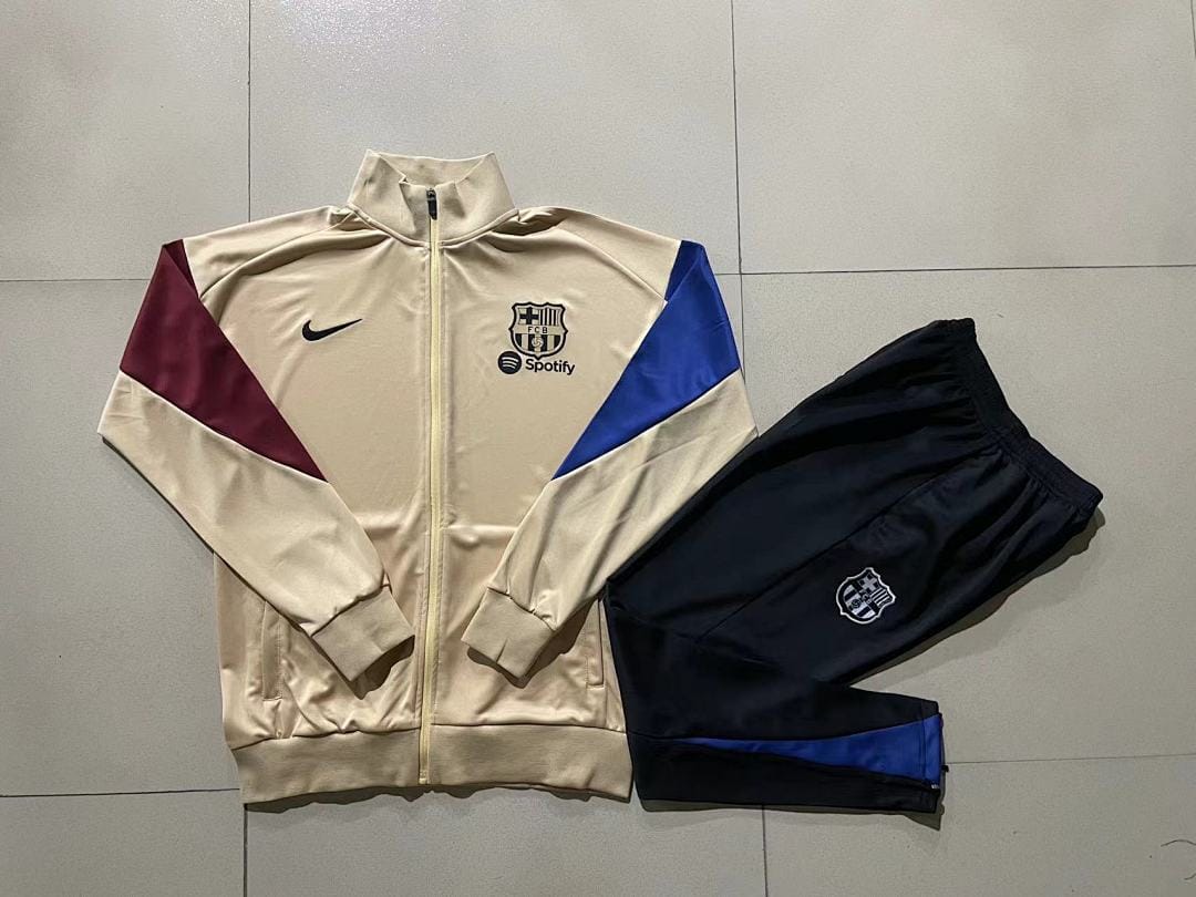 FC Barcelona 24/25 Chaqueta Niño · Mostaza