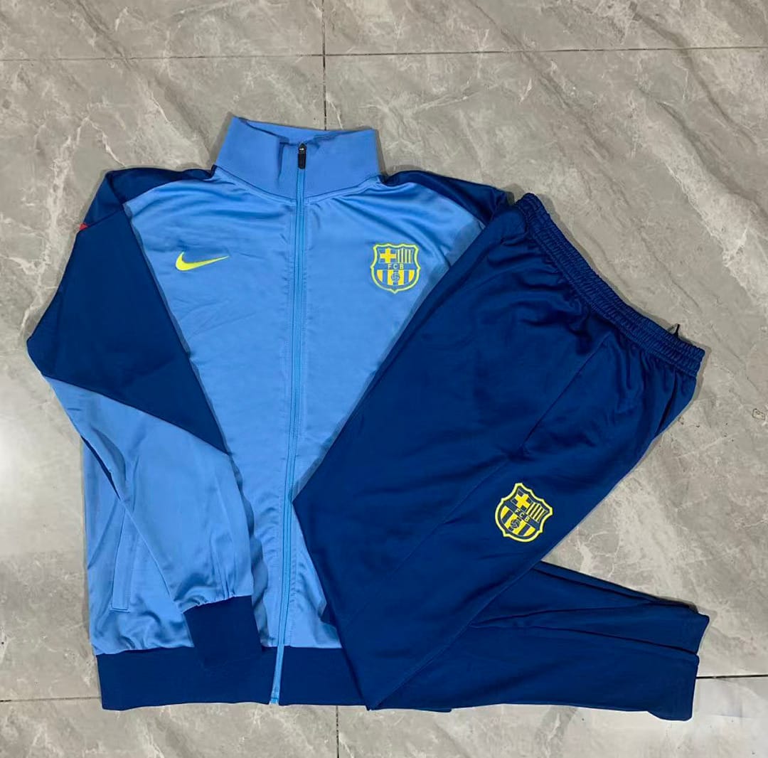 FC Barcelona 25/26 Chaqueta Niño · Celeste