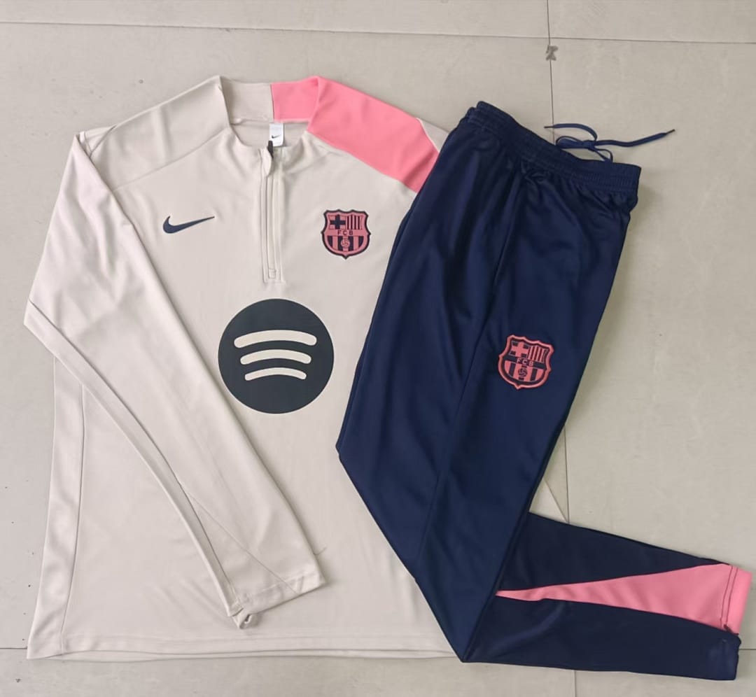 FC Barcelona 25/26 Sudadera Niño · Beige