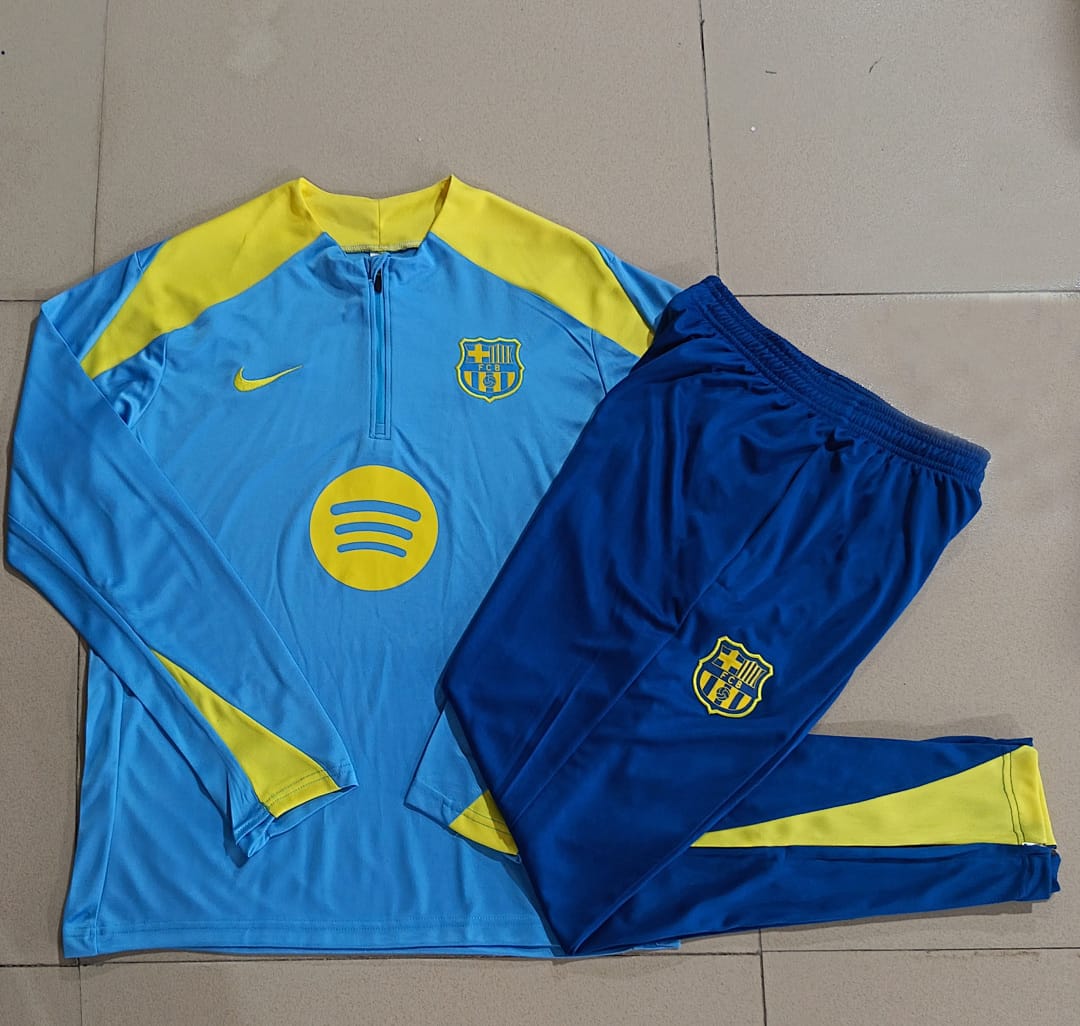 FC Barcelona 25/26 Sudadera Niño · Celeste