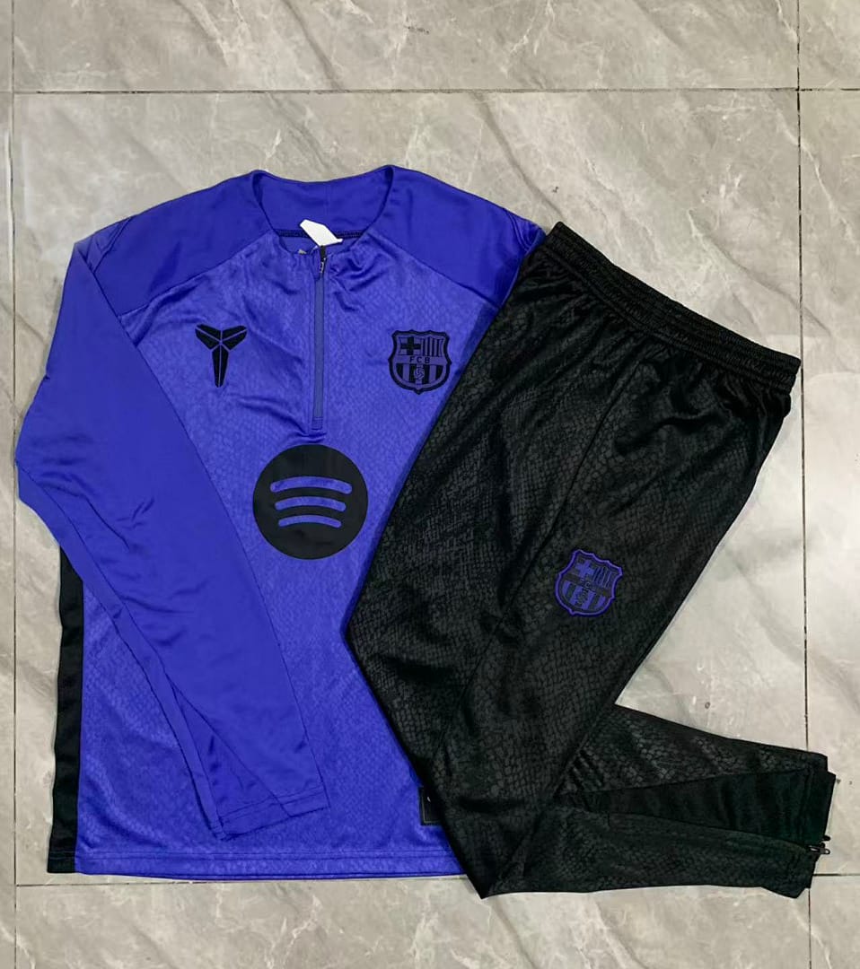 FC Barcelona 25/26 Sudadera Niño · Morado · Relieve