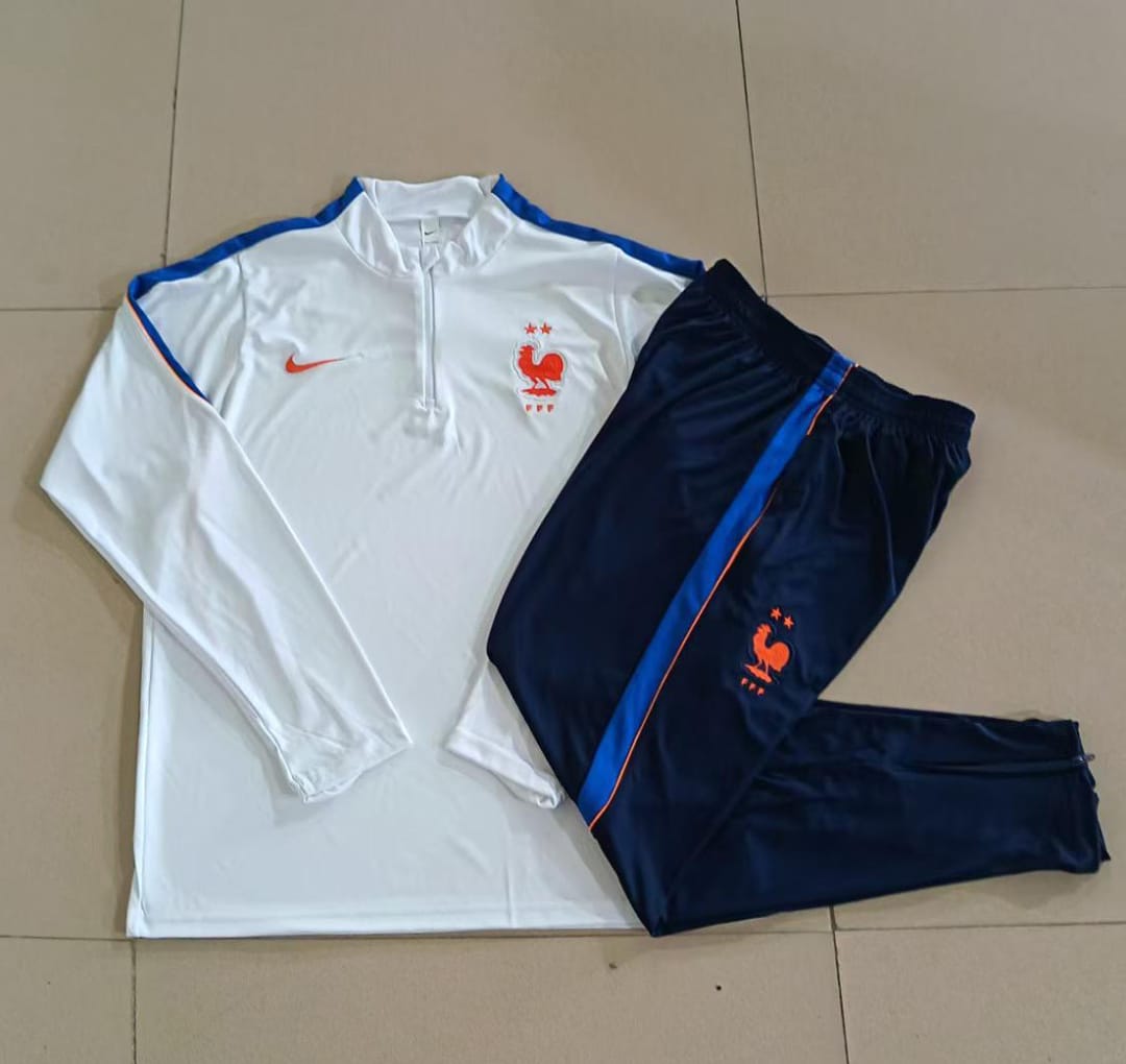 Francia 26/27 Sudadera Niño · Blanco