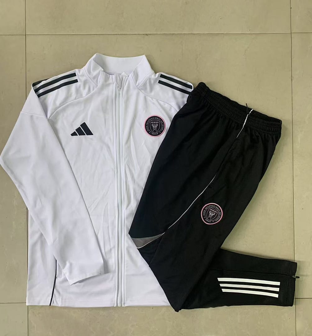 Inter Miami 25/26 Chaqueta Niño · Blanco
