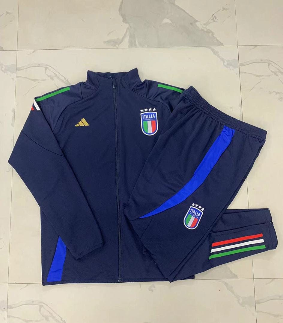 Italia 24/25 Chaqueta Niño · Azul Rey