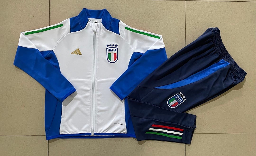 Italia 24/25 Chaqueta Niño · Blanco