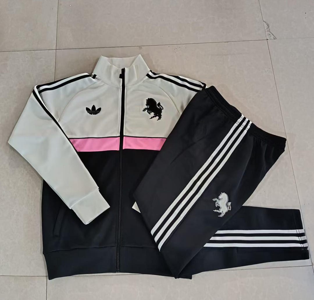 Juventus 26/27 Chaqueta Niño · Negro y Blanco