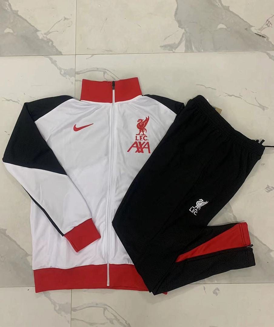 Liverpool 24/25 Chaqueta Niño · Blanco