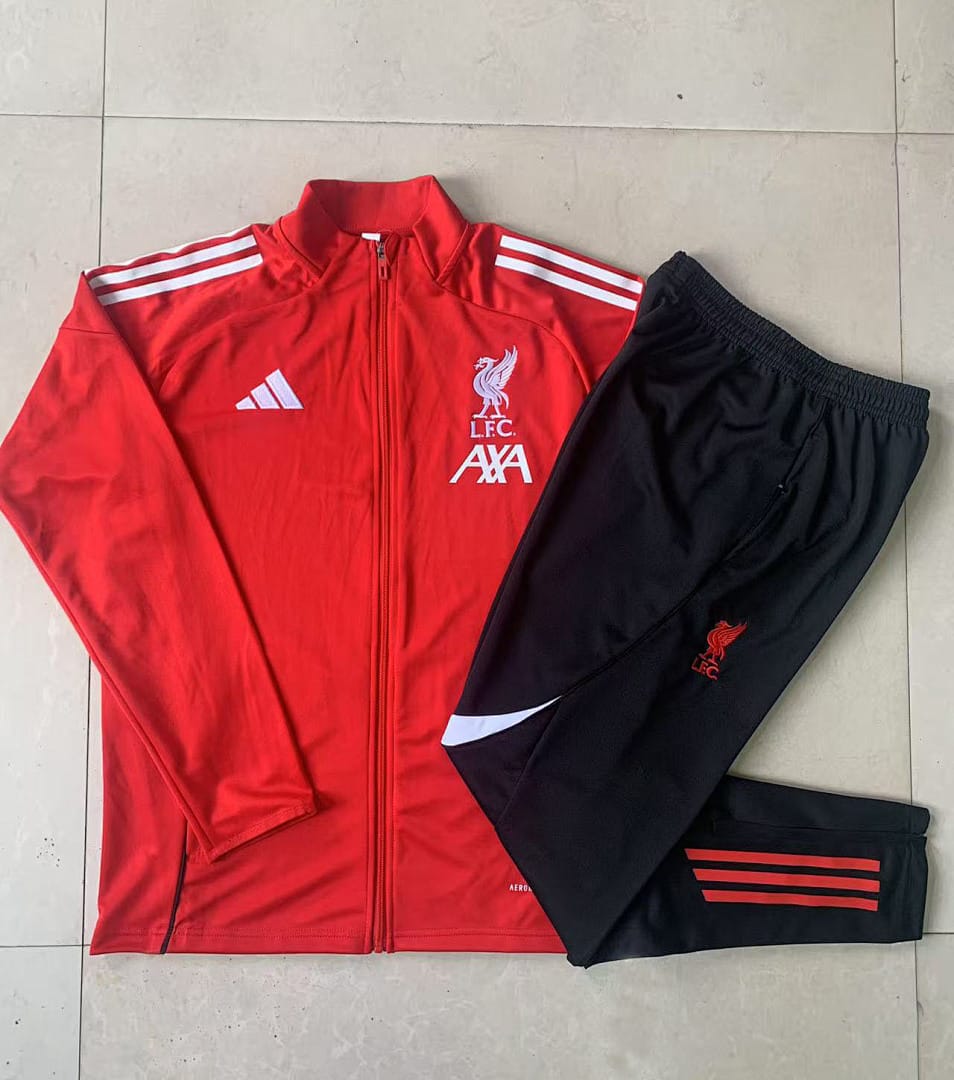 Liverpool 25/26 Chaqueta Niño · Rojo
