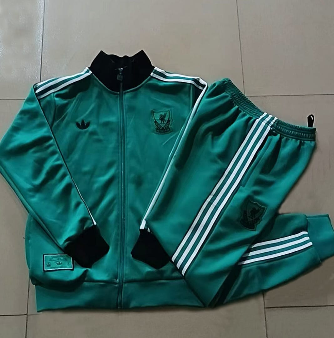 Liverpool 25/26 Chaqueta Niño · Verde