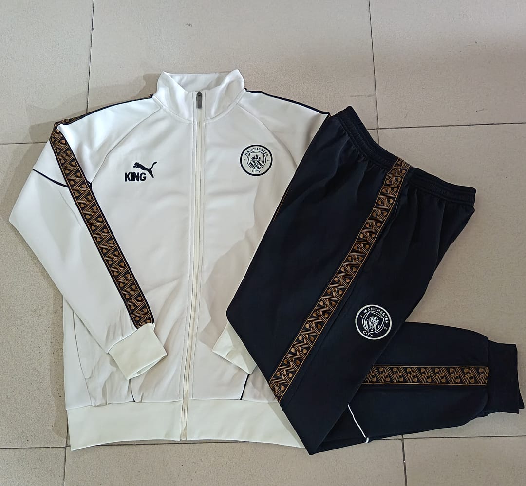 Manchester City 26/27 Chaqueta Niño · Beige