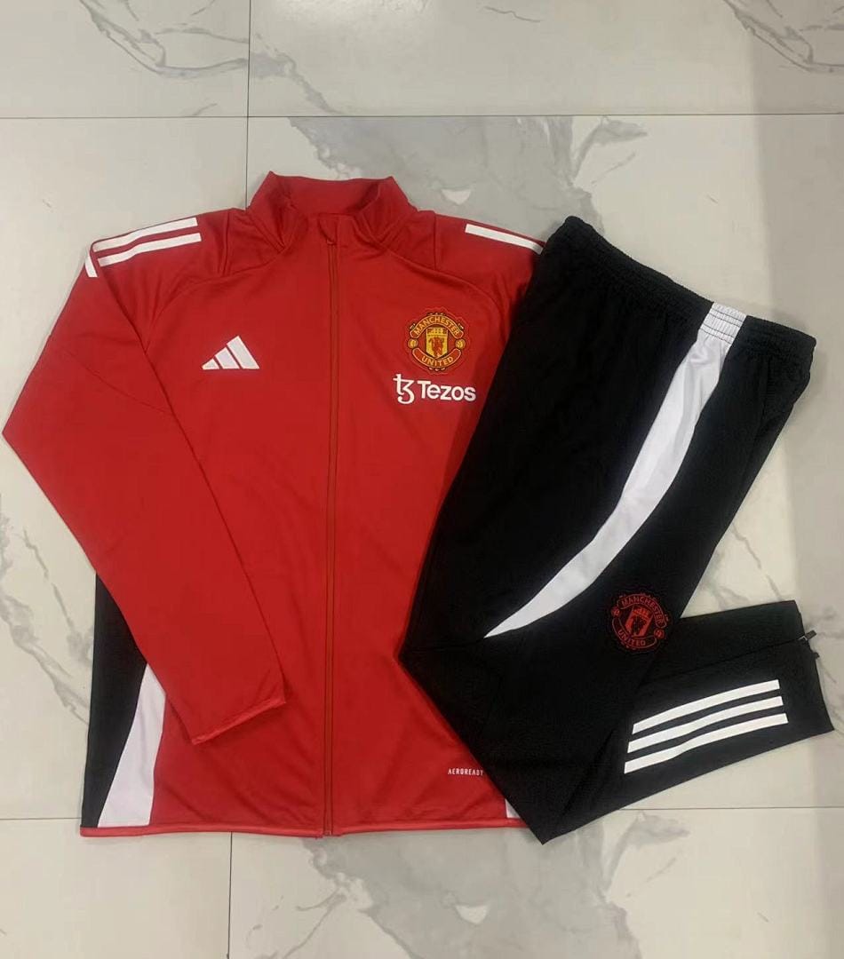 Manchester United 24/25 Chaqueta Niño · Rojo