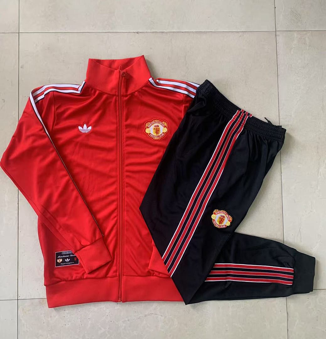 Manchester United 25/26 Chaqueta Niño · Rojo · Retro