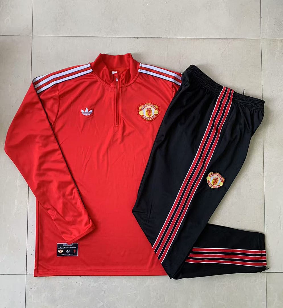 Manchester United 25/26 Sudadera Niño · Rojo · Retro