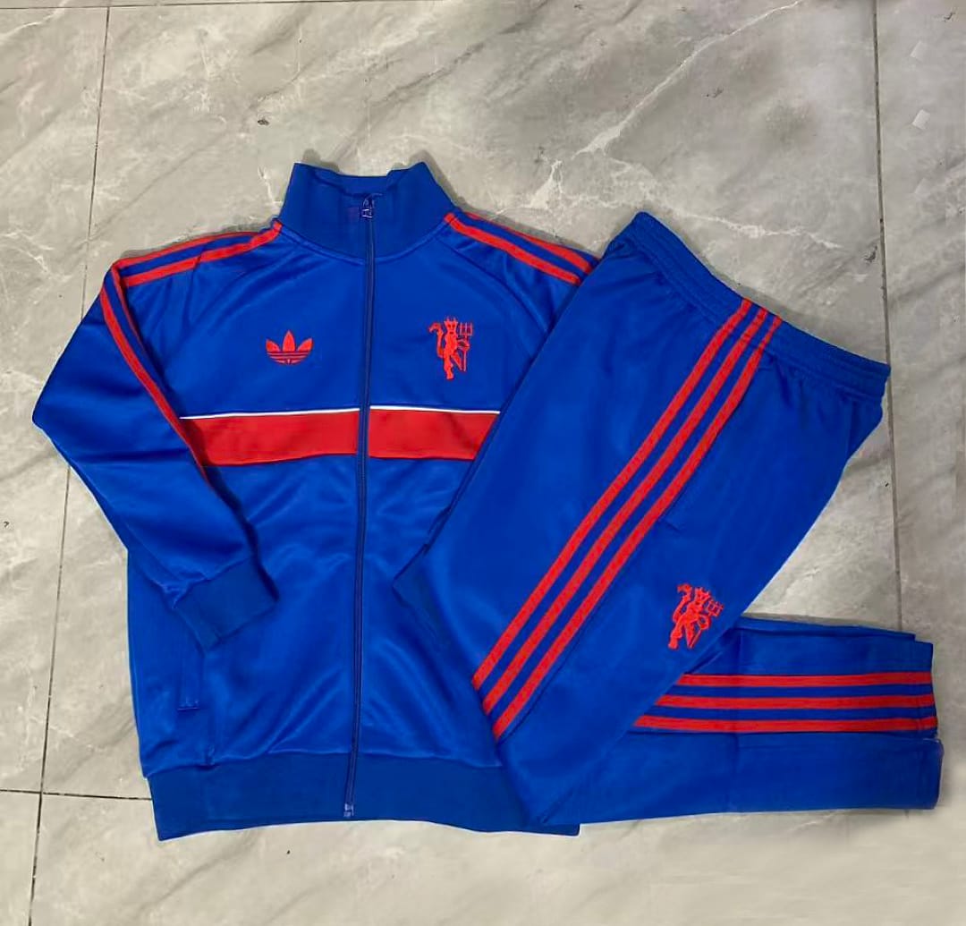 Manchester United 26/27 Chaqueta Niño · Azul