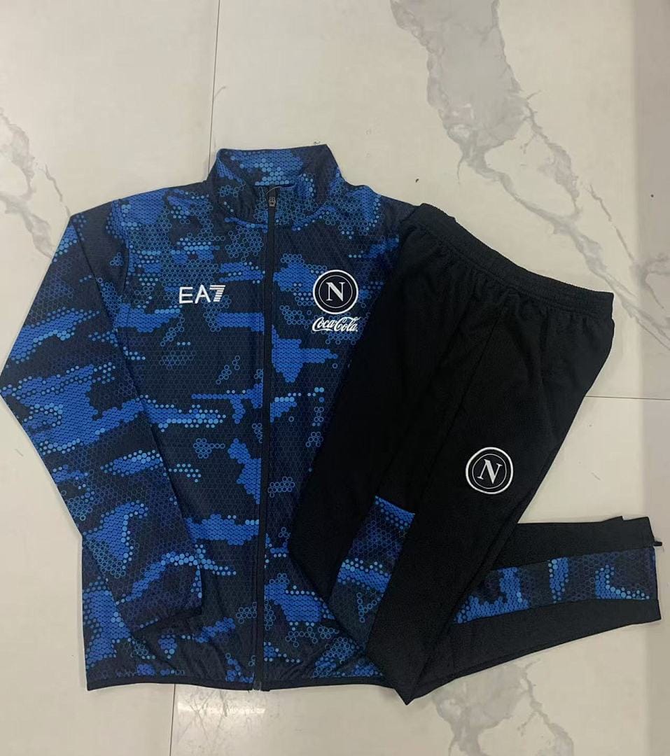 Napoli 24/25 Chaqueta Niño · Azul · Estampado