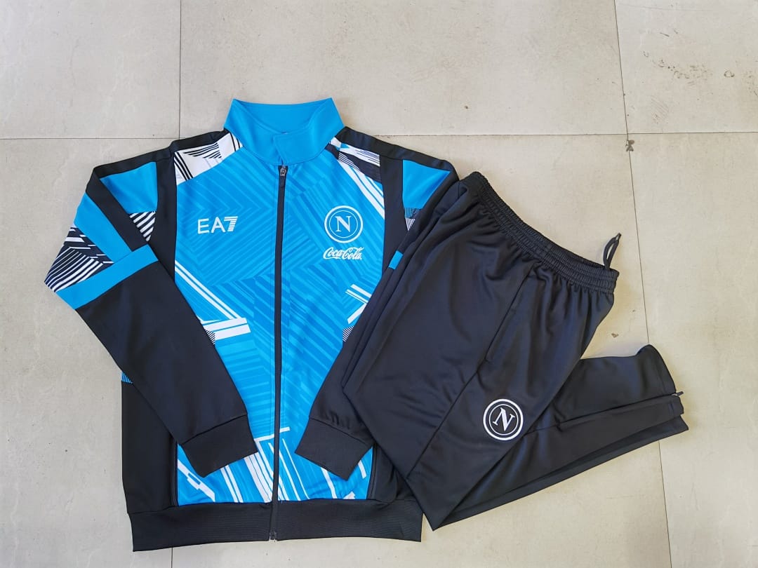 Napoli 24/25 Chaqueta Niño · Celeste · Estampado