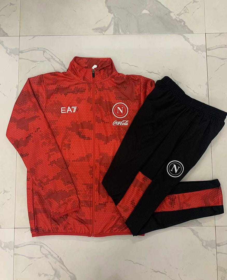 Napoli 24/25 Chaqueta Niño · Rojo · Estampado